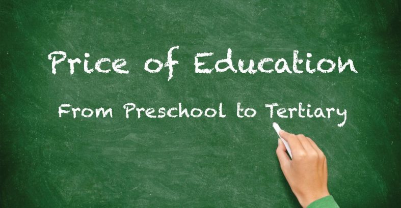 Price of Education – How Much Are You Looking At?