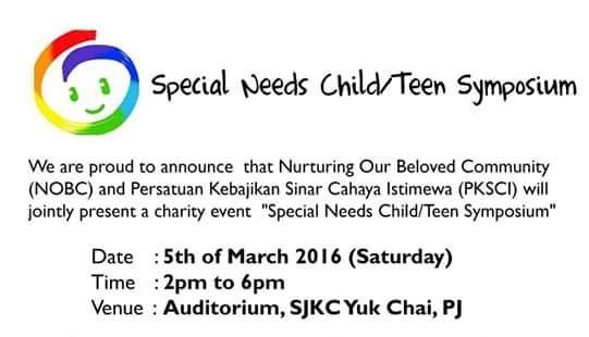 Special Needs Child/Teen Symposium