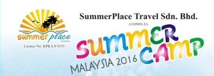 Summer Camp Penang 8D/7N