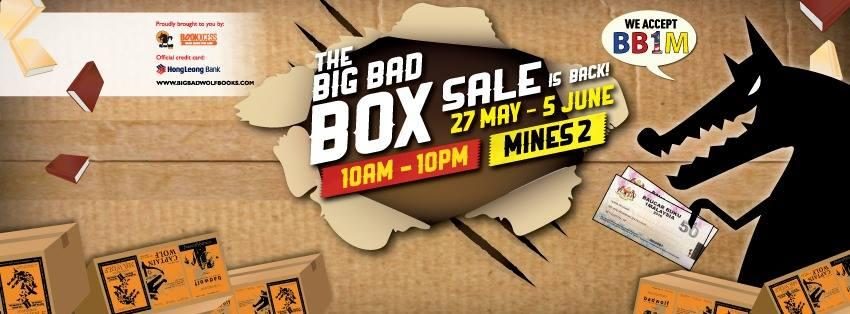 Big Bad Wolf Box Sale – Mines 2, Selangor