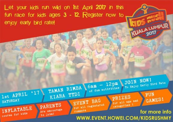 Kids RUSH Kuala Lumpur 2017
