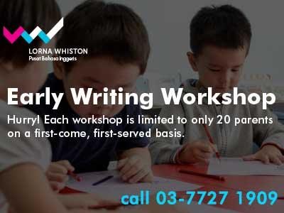 Early Writing Workshop for Parents at Lorna Whiston
