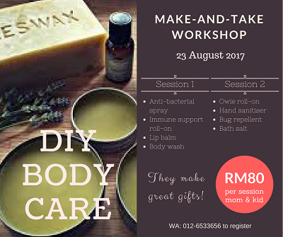 DIY Body Care Workshop at Giggle@Space