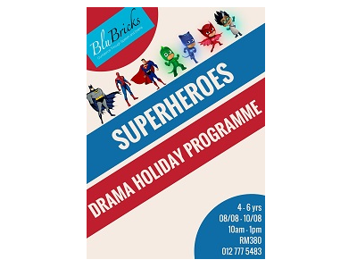 Blubricks Superheroes Drama Holiday Programme
