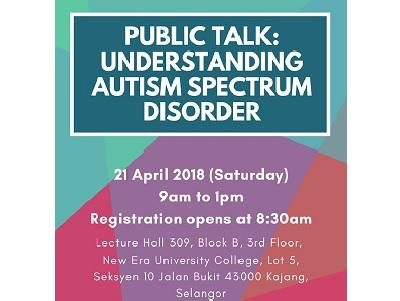 Public Talk: Understanding Autism Spectrum Disorder