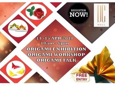 Origami Exhibition, Origami Workshop & Origami Talk