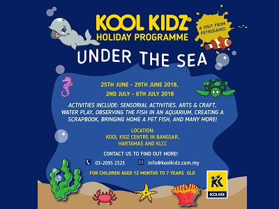 Kool Kidz Holiday Programme: Under the Sea