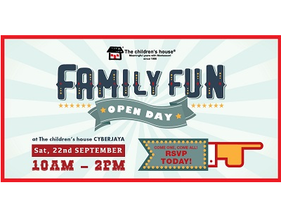 Family Fun Open Day at The children’s house Cyberjaya