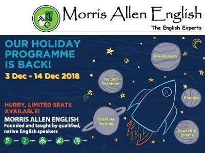 Morris Allen English Holiday Programme
