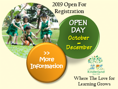 Kinderland Malaysia – 2019 Open for Registration