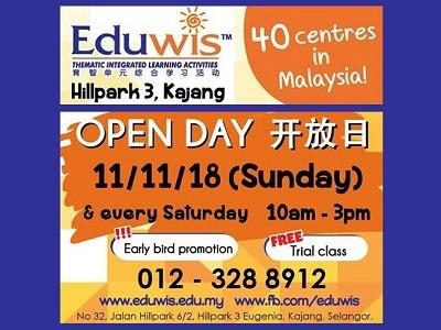Open Day @ Eduwis Hillpark, Bandar Teknologi Kajang