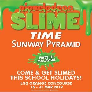 Nickelodeon Slime Time at Sunway Pyramid