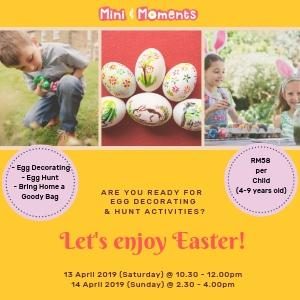 Easter Workshop – Egg Decorating & Egg Hunt