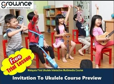 Invitation to Ukulele Course Preview – Tadika Dunia Ria Kanak-Kanak