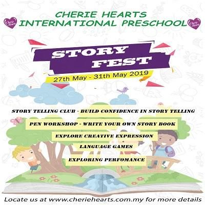 Cherie Hearts School Holiday Programme – Story Fest
