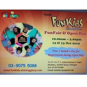 Funfair & Open Day @ Funkids Kindergarten, Taman Segar Perdana