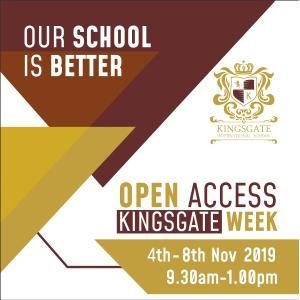 Open Access Kingsgate Week @ Kingsgate International School, Seri Kembangan