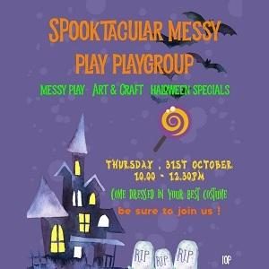 Spooktacular Messy Play Playgroup @ IOP Preschool, Ara Damansara