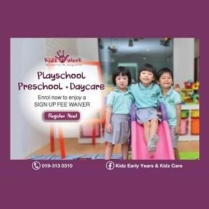 Registration @ Marvels Kidz At Work Preschool, Bukit Jalil