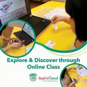 Explore & Discover through Online Class @ InspiraSeed Kindergarten, Bandar Puteri, Puchong