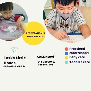 2021 REGISTRATION @ Taska Little Doves (Wholly Own by Jolly Seeds Educare Sdn Bhd),USJ (Subang Jaya)