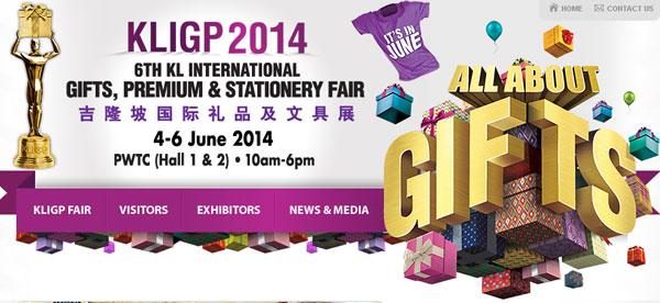 KL International Gifts, Premium & Stationery Fair ( KLIGP 2014 )