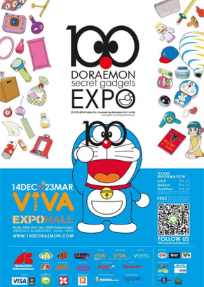 100 Doraemon Secret Gadgets Expo Malaysia