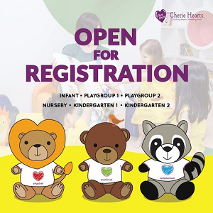 Open for Registration – Cherie Hearts International Preschool, Kota Kemuning