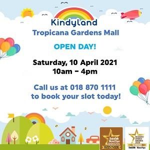 Kindyland Gardens Open Day @ Kindyland Tropicana Gardens Mall, Petaling Jaya