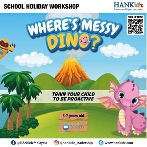 Where’s Messy Dino @ HANKidz Academy, Kota Damansara