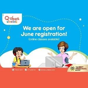 Online Classes – June Intake @ Q-dees Hillpark 2, Semenyih (Tadika Intelek Gemilang)