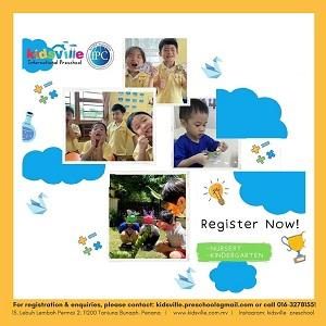 Intensive Online Course @ Kidsville International Preschool, Tanjung Bungah