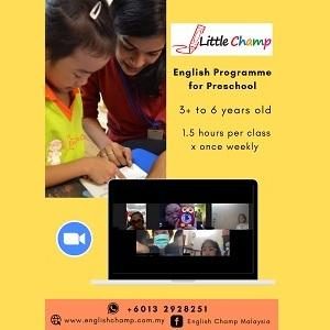 English Programme for Preschool @ English Champ, Petaling Jaya