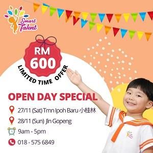 Open Day @ Smart Talent, Ipoh, Perak