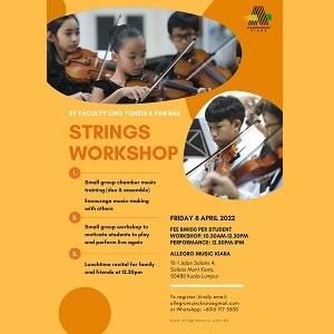 Strings Workshop @ Allegro Music Kiara Sdn Bhd, Solaris Mont Kiara