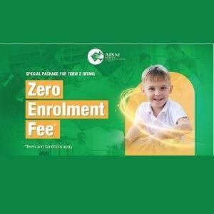 Zero Enrollment Fee @ Australian International School, Seri Kembangan