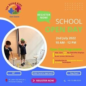 Open Day @ The Gifted Kids Care Centre, Subang Jaya