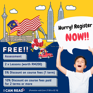 Merdeka Promotion @ I Can Read, Sri Hartamas (Kuala Lumpur)
