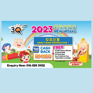 2023 Early Bird Promotion @ 3Q MRC Ipoh & Kampar, Perak