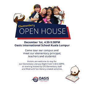 Elementary Open House @ Oasis International School (Primary & Secondary), Bandar Rimbayu
