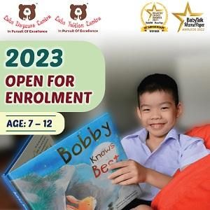 2023 Open for Registration @ Cubs Tuition & Daycare Centre