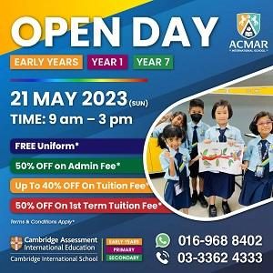 Open Day @ Acmar International & Private School, Klang
