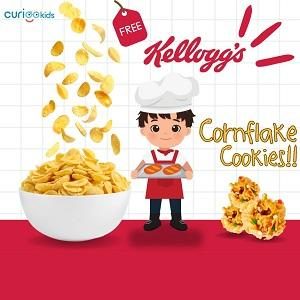 Cornflakes Cookies Workshop @ CURIOOkids, Desa Parkcity, Kuala Lumpur