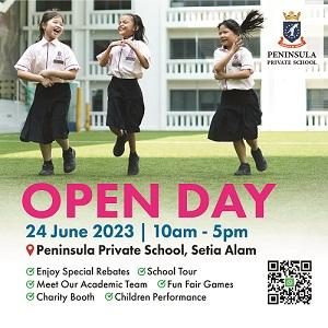 Open Day @ Peninsula Private School Australia, Setia Alam, Shah Alam