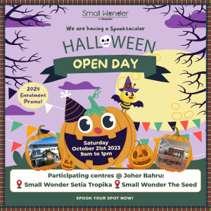 A Spooktacular Halloween Open Day! @ Small Wonder, Setia Tropika