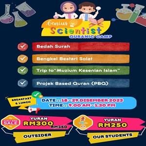 Genius Scientist Quranic Camp @ Anugerah Bestari Playschool & Preschool, Ampang, Kuala Lumpur