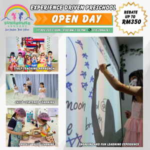 Open Day @ Sunshower Educare, Happy Garden, Taman Bukit Indah