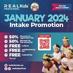 2024 January Intake Promotion @ R.E.A.L Kids
