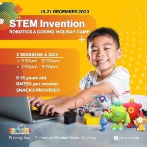 STEM Invention Robotics & Coding Holiday Camp @ RoboThink, Bandar Utama