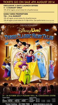 Disney Live! Three Classic Fairy Tales